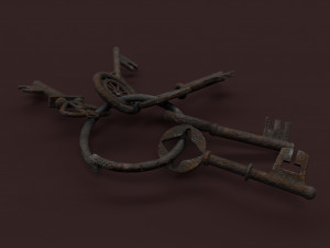 medieval keyes 3D Model