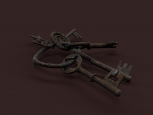 medieval keyes 3D Model