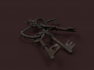 medieval keyes 3D Model