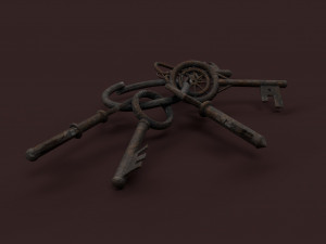 medieval keyes 3D Model