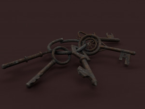 medieval keyes 3D Model