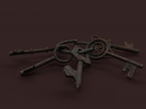 medieval keyes 3D Model