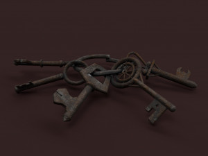 medieval keyes 3D Model