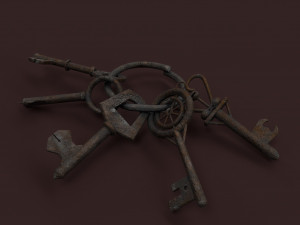 medieval keyes 3D Model