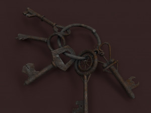 medieval keyes 3D Model