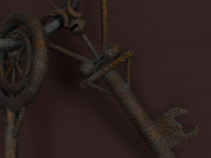 medieval keyes 3D Model
