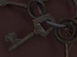 medieval keyes 3D Model