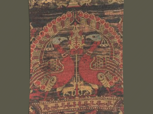 Ancient bird carpet Modèle 3D