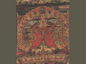 Ancient bird carpet 3D Model