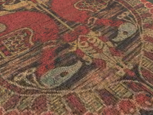 Ancient bird carpet Modèle 3D