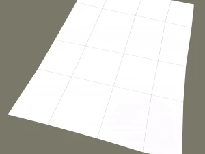 Ancient bird carpet 3D Model