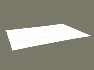Ancient bird carpet 3D Model