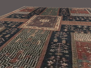 Medieval carpet 3D मॉडल