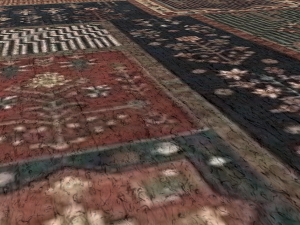 Medieval carpet 3D मॉडल