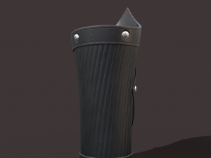 Medieval skull bracers 3Dモデル