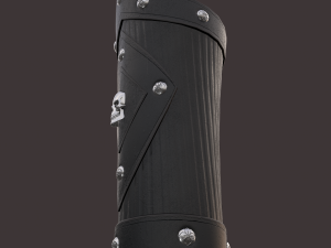 Medieval skull bracers 3Dモデル