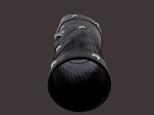 Medieval skull bracers 3Dモデル