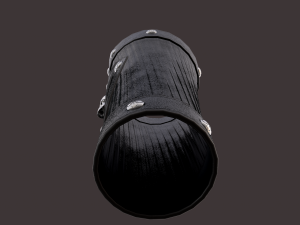 Medieval skull bracers 3Dモデル