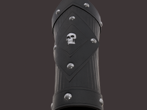 Medieval skull bracers 3Dモデル