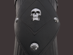 Medieval skull bracers 3Dモデル