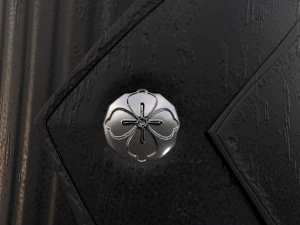 중세 해골 팔보호구 3D 모델