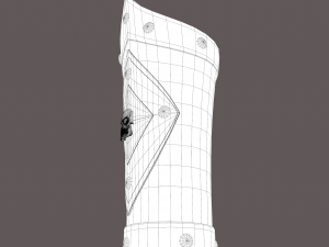 Medieval skull bracers 3Dモデル