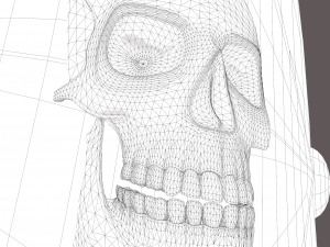 Medieval skull bracers 3Dモデル