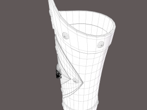 Medieval skull bracers 3Dモデル