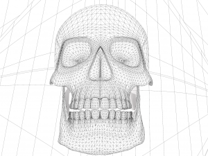 Medieval skull bracers 3Dモデル
