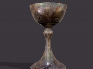 medieval goblet 3D Model