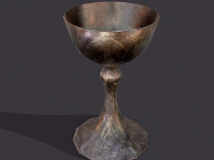 medieval goblet 3D Model