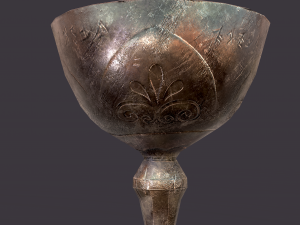 medieval goblet Model 3D