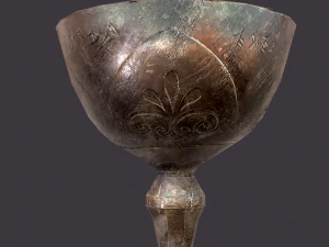 medieval goblet 3D Model
