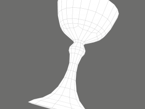 medieval goblet Model 3D