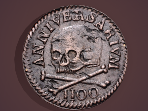 Medieval coin 3D 모델