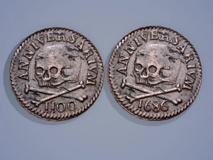 Medieval coin 3D Model