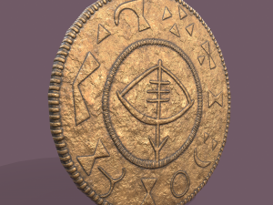 viking coin 3D Model