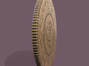 viking coin 3D Model