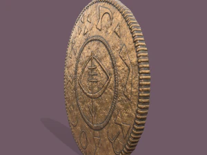 viking coin 3D Model