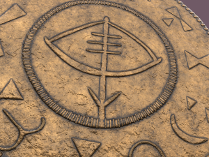 viking coin 3D Model