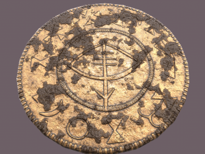 viking coin 3D Model