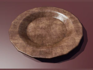 ahşap plaka 3D Model