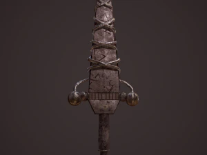 Fantasy dagger 3D Model