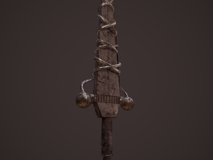 Fantasy dagger 3D-Modell