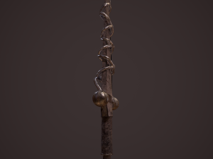 Fantasy dagger 3D-Modell