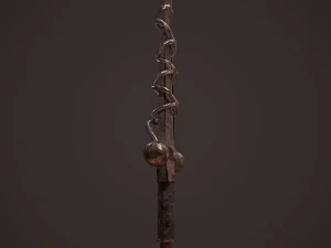 Fantasy dagger 3D Model