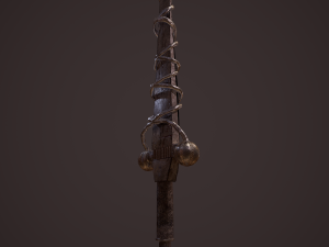 Fantasy dagger 3D-Modell
