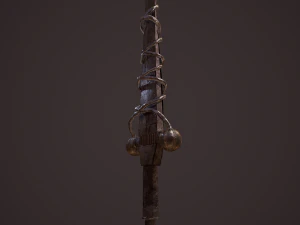 Fantasy dagger 3D Model