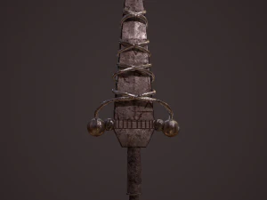 Fantasy dagger 3D Model