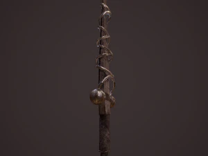 Fantasy dagger 3D Model